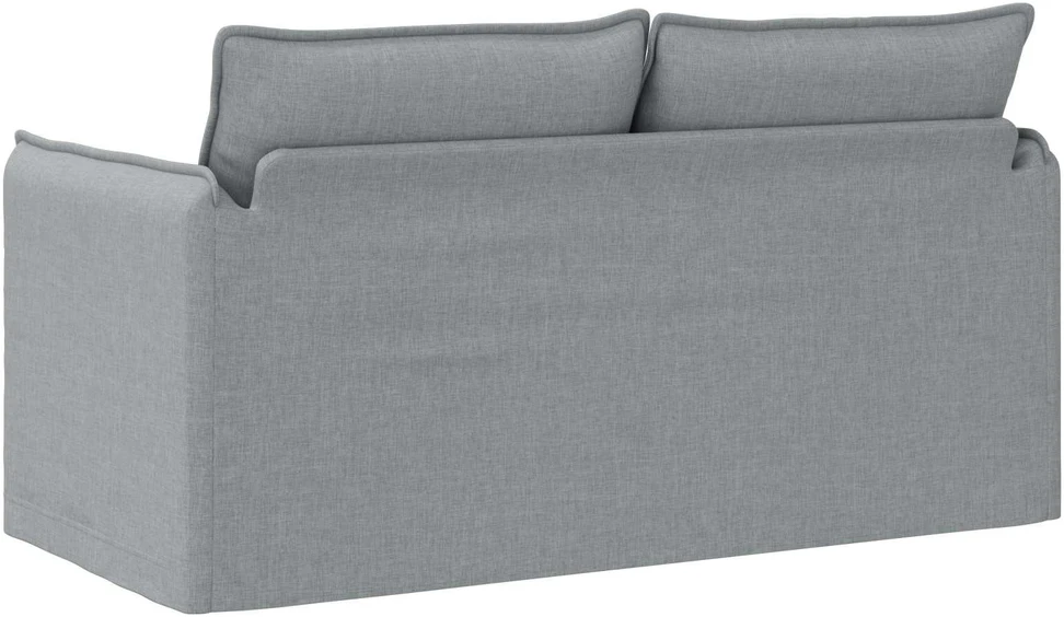 Sofa Šviesiai pilka 195 x 82 x 85 cm Metalas