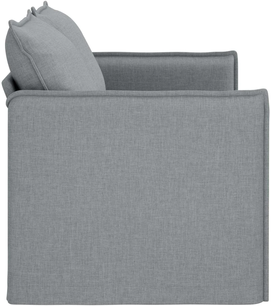 Sofa Šviesiai pilka 195 x 82 x 85 cm Metalas