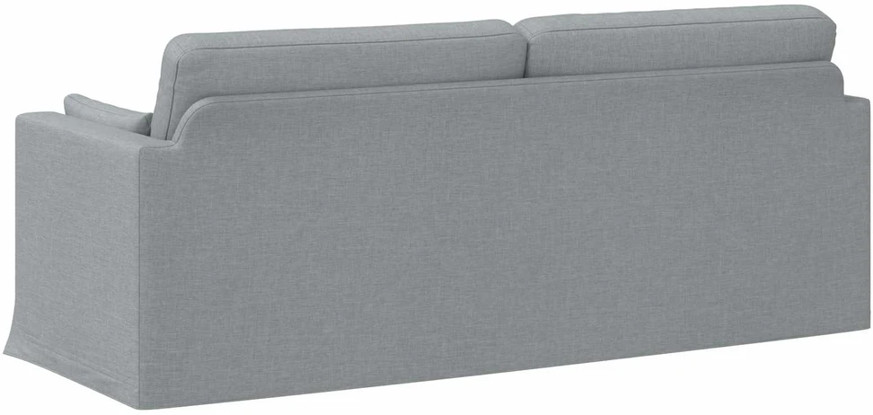 Sofa Šviesiai pilka 198 x 78 x 80 cm Metalas