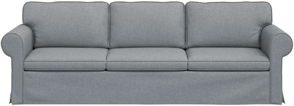Sofa Šviesiai pilka 215 x 82 x 80 cm Metalas