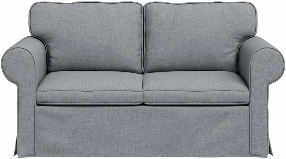 Sofa Šviesiai pilka 215 x 82 x 80 cm Metalas