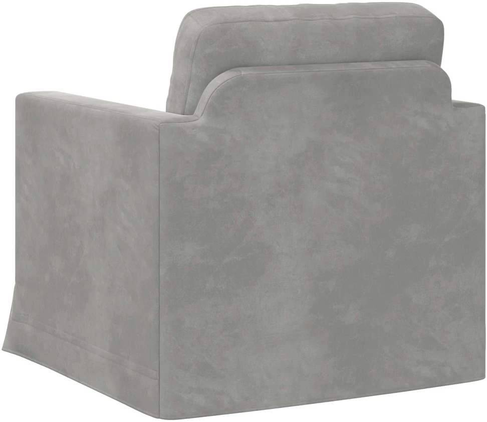 Sofa Šviesiai pilka 78 x 78 x 80 cm Aksomas