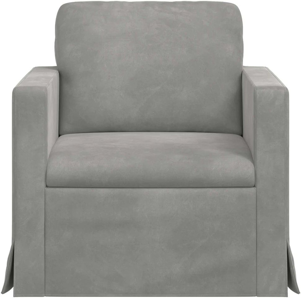 Sofa Šviesiai pilka 78 x 78 x 80 cm Aksomas