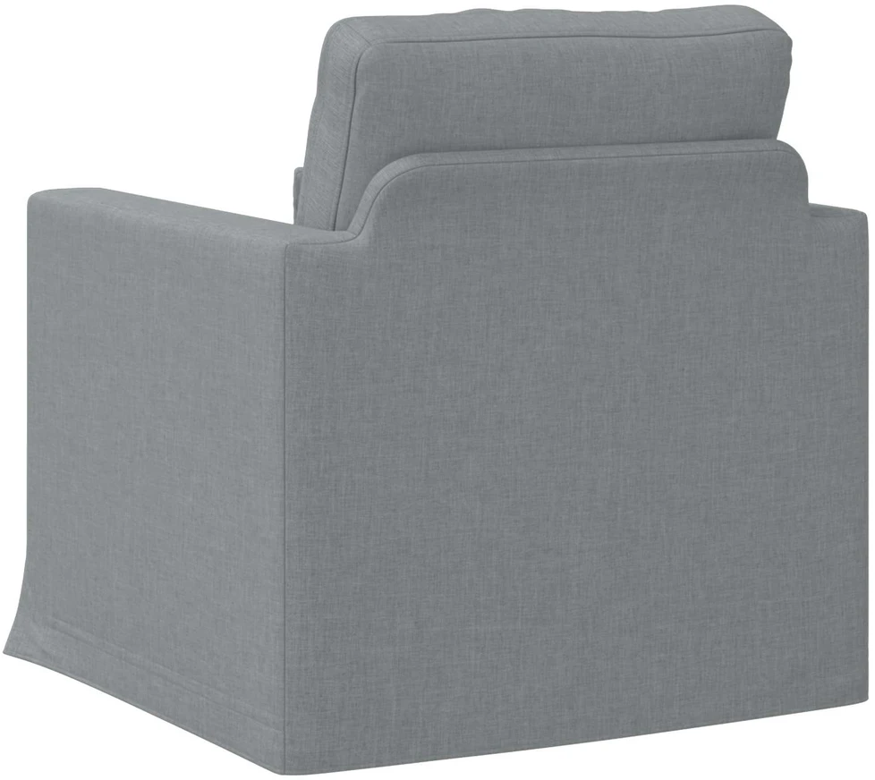 Fotelis Sofa Šviesiai pilka 78 x 78 x 80 cm Metalas