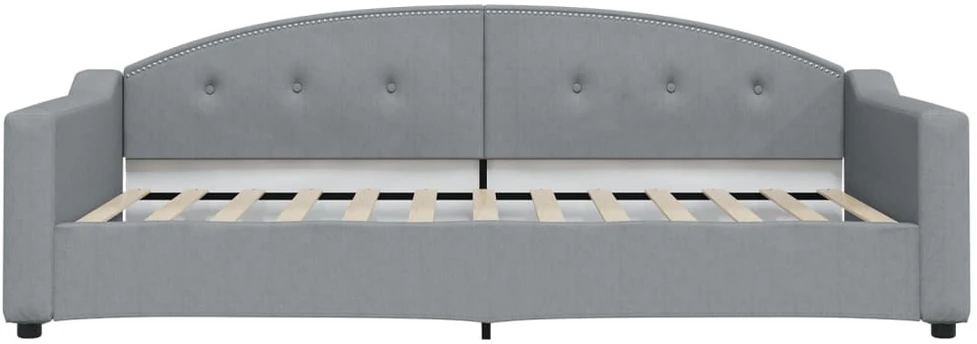 Sofa, šviesiai pilkos spalvos, 100x200cm, audinys