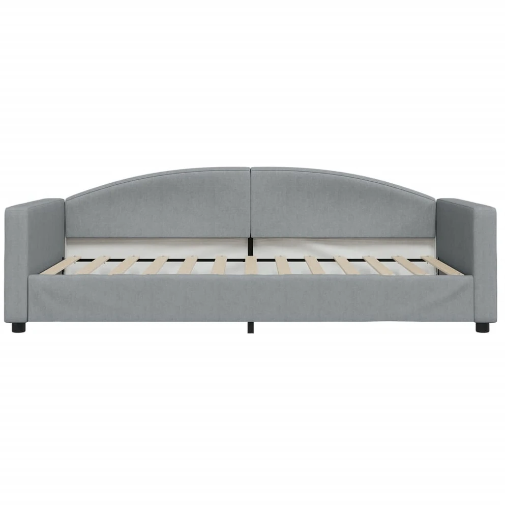 Sofa, šviesiai pilkos spalvos, 100x200cm, audinys