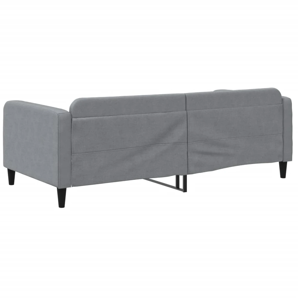 Sofa, šviesiai pilkos spalvos, 100x200cm, audinys