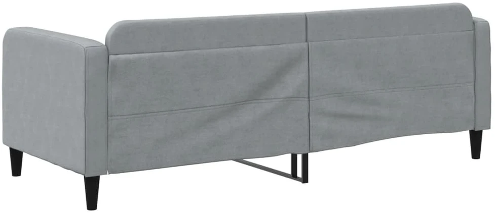 Sofa, šviesiai pilkos spalvos, 80x200cm, audinys