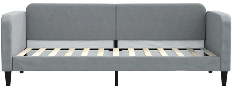 Sofa, šviesiai pilkos spalvos, 80x200cm, audinys
