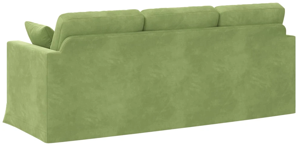 Sofa Šviesiai žalia 198 x 78 x 80 cm Aksomas