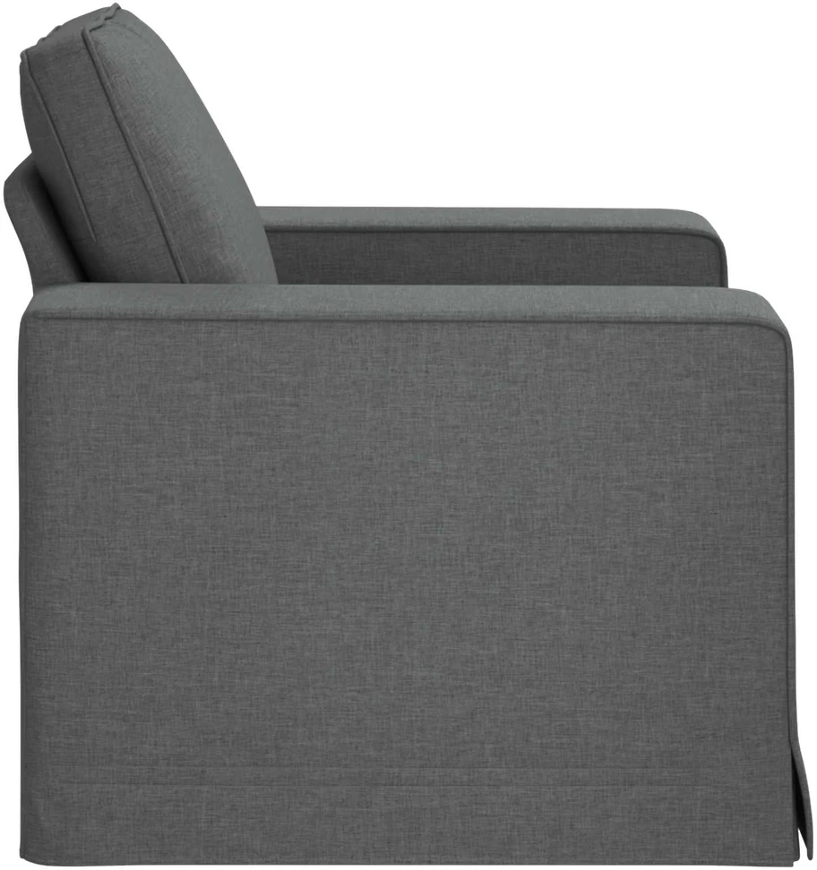 Fotelis Sofa Tamsiai pilka 102 x 80 x 82 cm Metalas