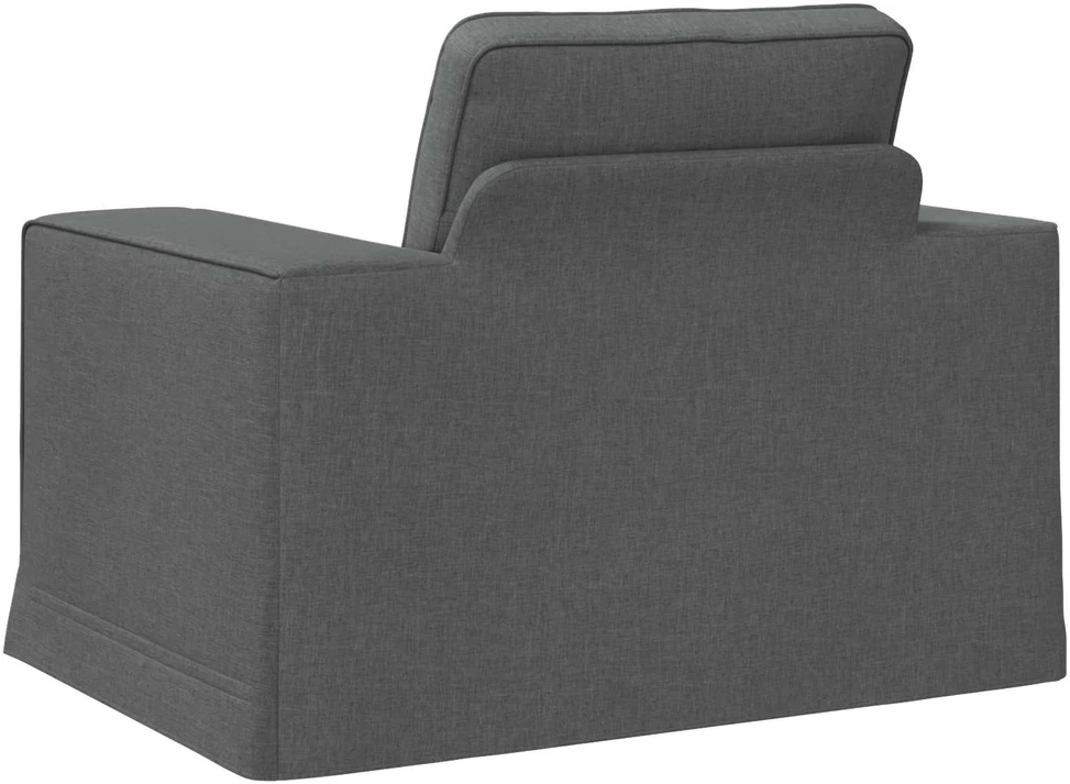Fotelis Sofa Tamsiai pilka 102 x 80 x 82 cm Metalas