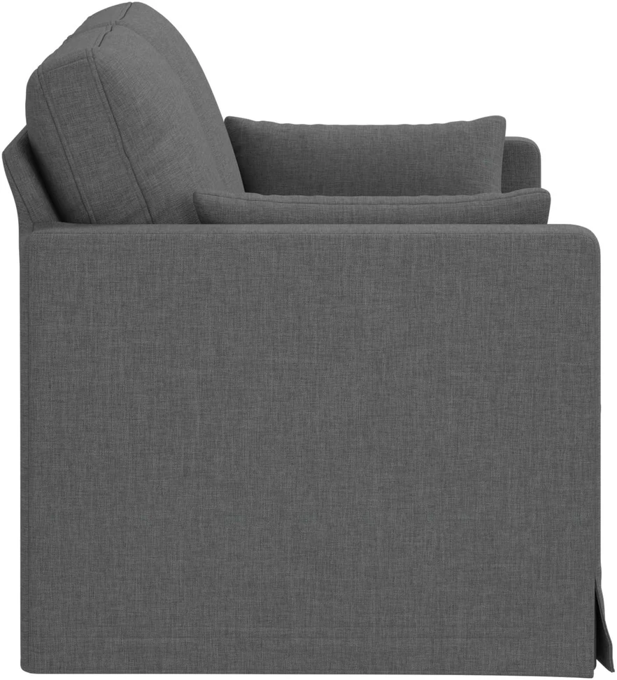 Sofa Tamsiai pilka 138 x 78 x 80 cm Metalas