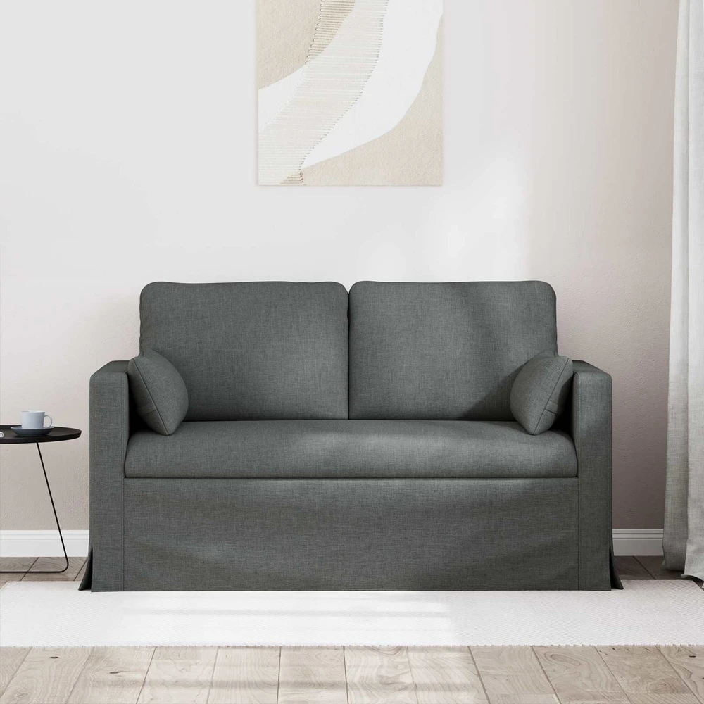 Sofa Tamsiai pilka 138 x 78 x 80 cm Metalas