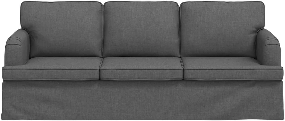 Sofa Tamsiai pilka 142 x 80 x 85 cm Metalas