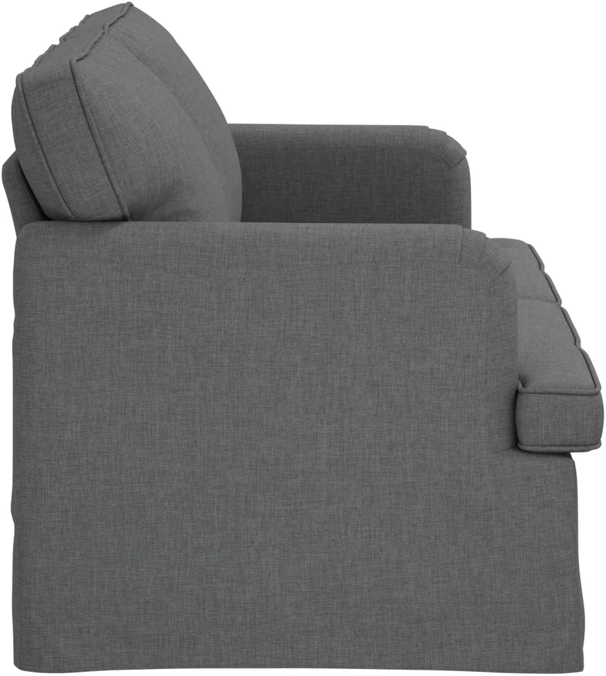 Sofa Tamsiai pilka 142 x 80 x 85 cm Metalas