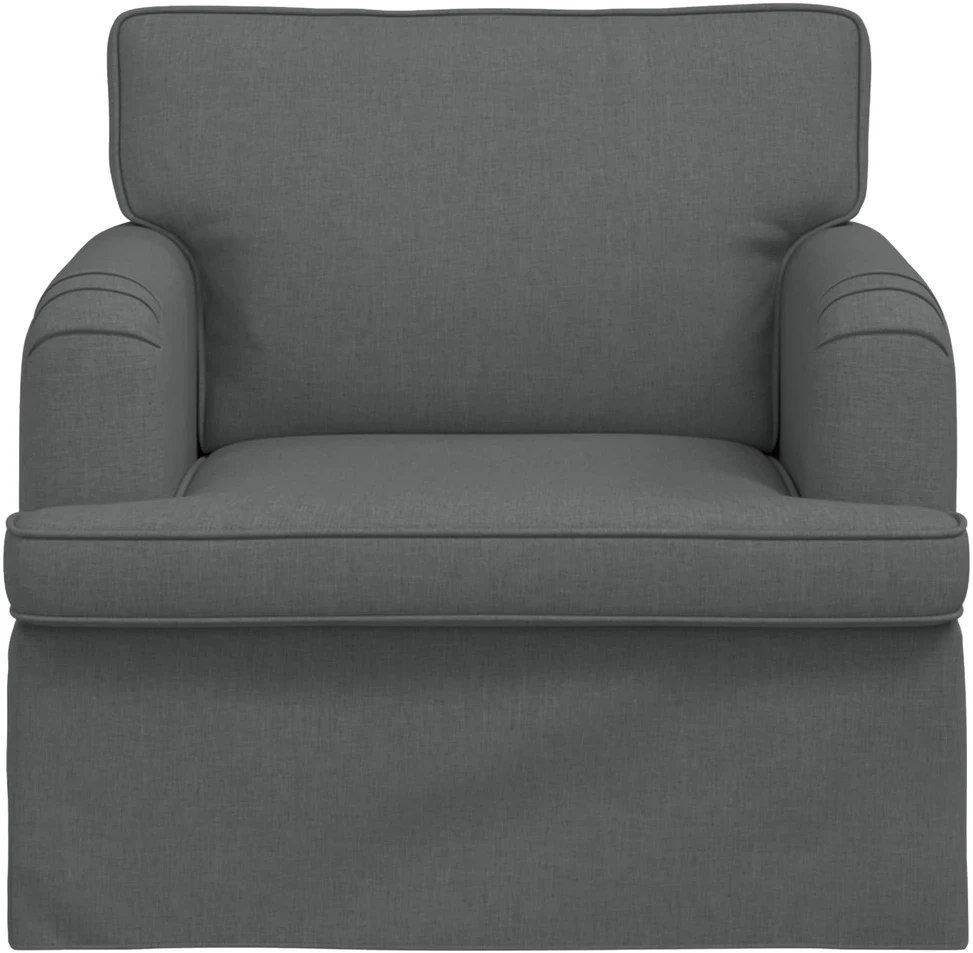 Fotelis Sofa Tamsiai pilka 142 x 80 x 85 cm Metalas