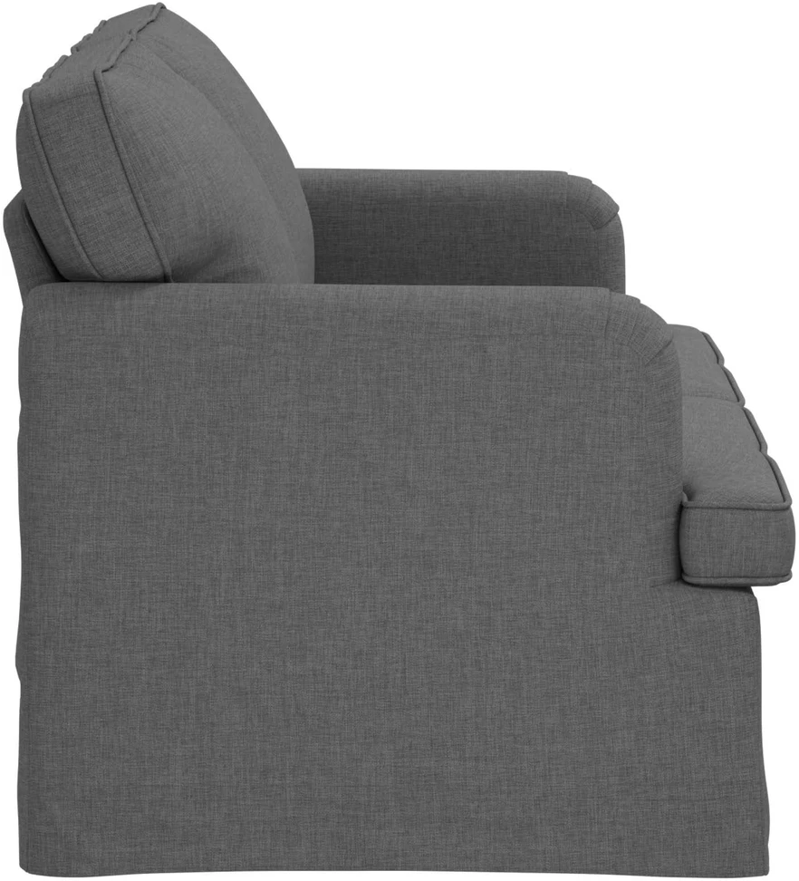 Sofa Tamsiai pilka 142 x 80 x 85 cm Metalas