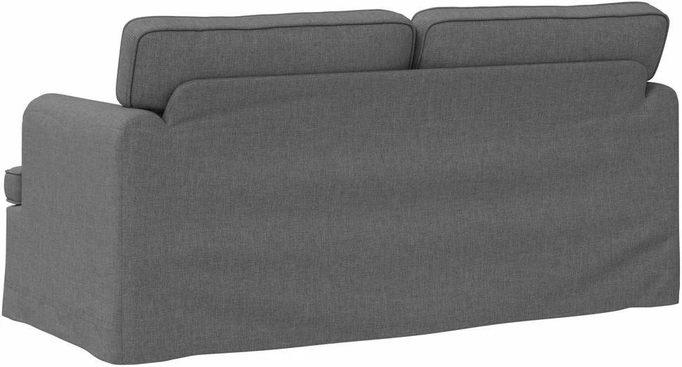 Sofa Tamsiai pilka 142 x 80 x 85 cm Metalas