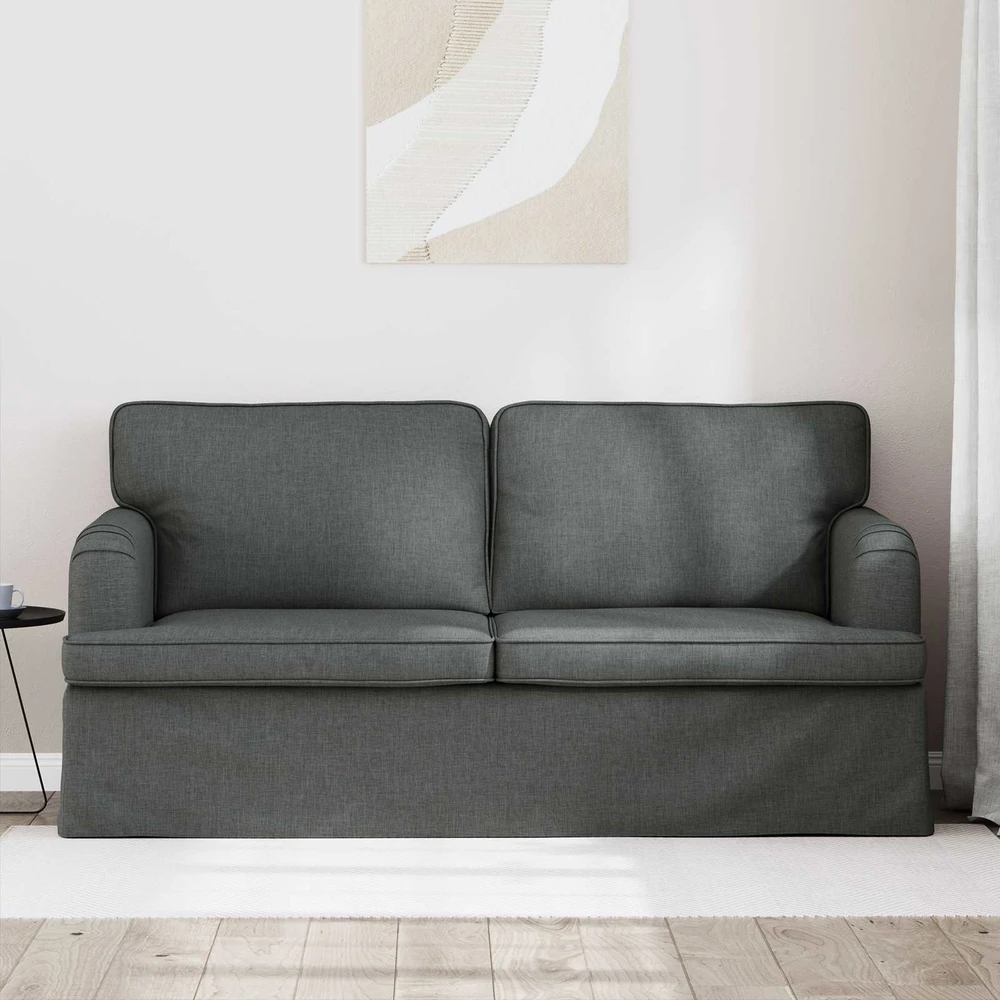 Sofa Tamsiai pilka 142 x 80 x 85 cm Metalas