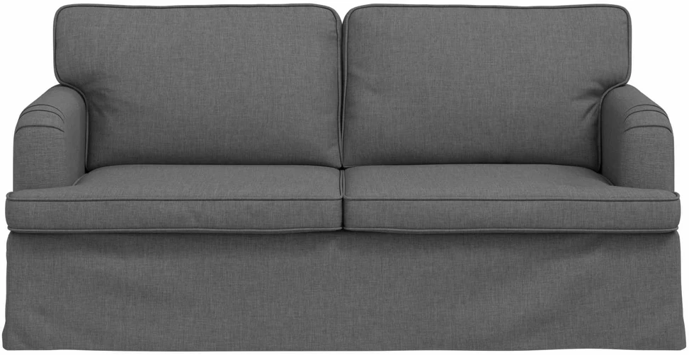 Sofa Tamsiai pilka 142 x 80 x 85 cm Metalas