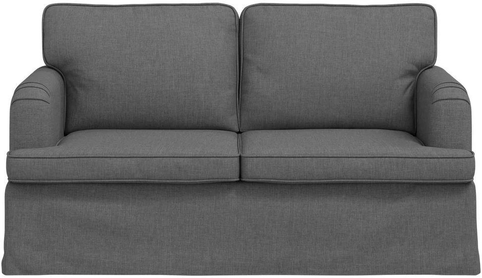 Sofa Tamsiai pilka 142 x 80 x 85 cm Metalas