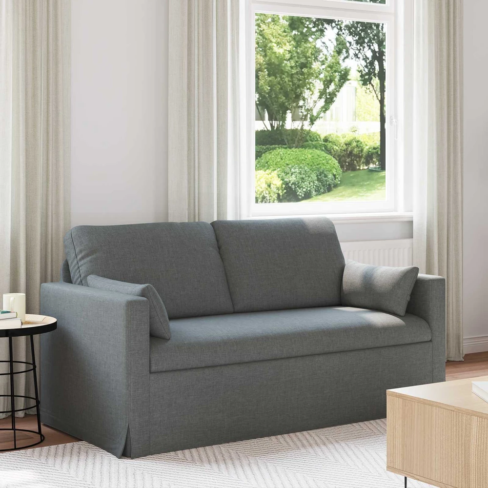 Sofa Tamsiai pilka 159 x 78 x 80 cm Metalas