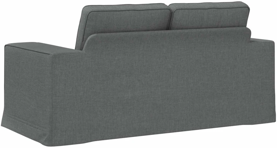 Sofa Tamsiai pilka 162 x 80 x 82 cm Metalas