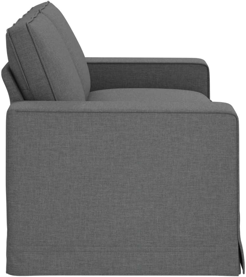 Sofa Tamsiai pilka 182 x 80 x 82 cm Metalas