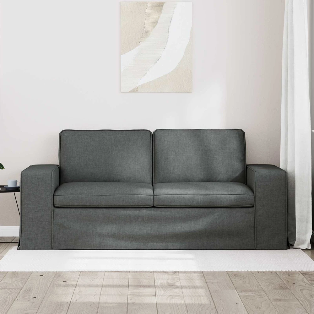Sofa Tamsiai pilka 182 x 80 x 82 cm Metalas