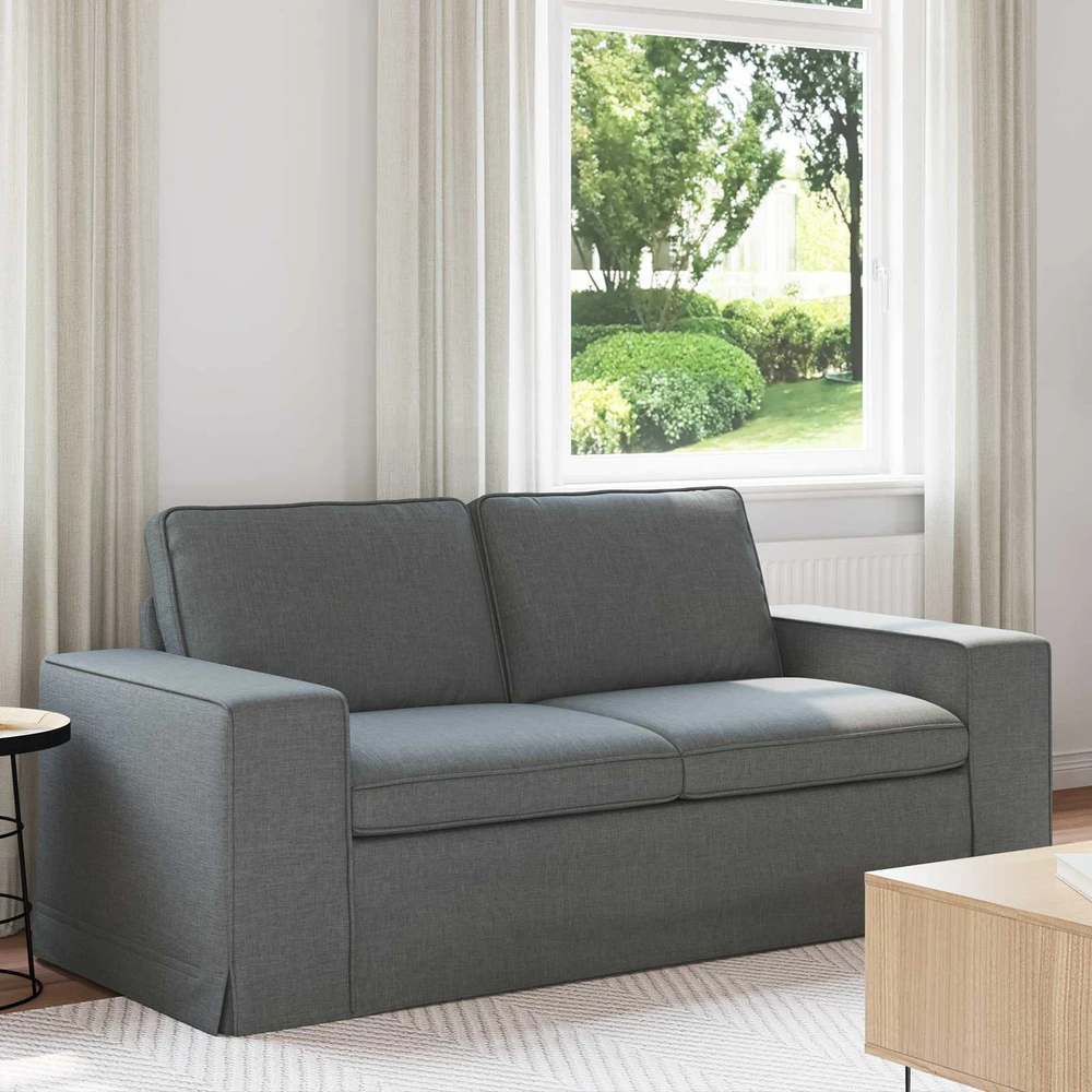 Sofa Tamsiai pilka 182 x 80 x 82 cm Metalas