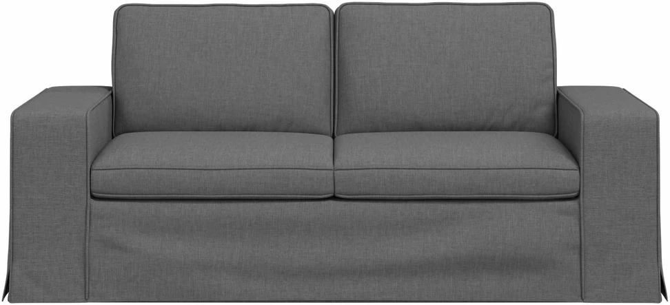 Sofa Tamsiai pilka 182 x 80 x 82 cm Metalas
