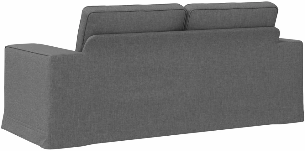 Sofa Tamsiai pilka 182 x 80 x 82 cm Metalas