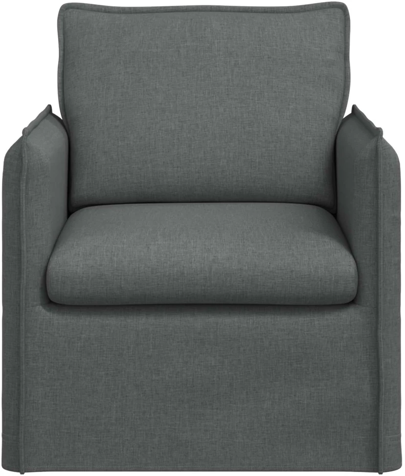 Sofa Tamsiai pilka 75 x 82 x 85 cm audinys
