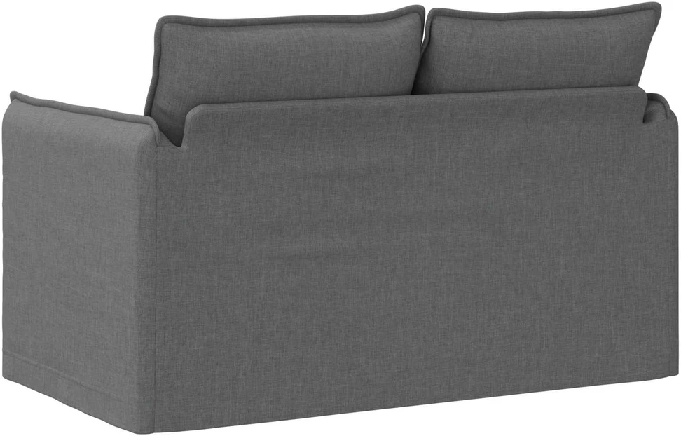 Sofa Tamsiai pilka 195 x 82 x 85 cm Metalas