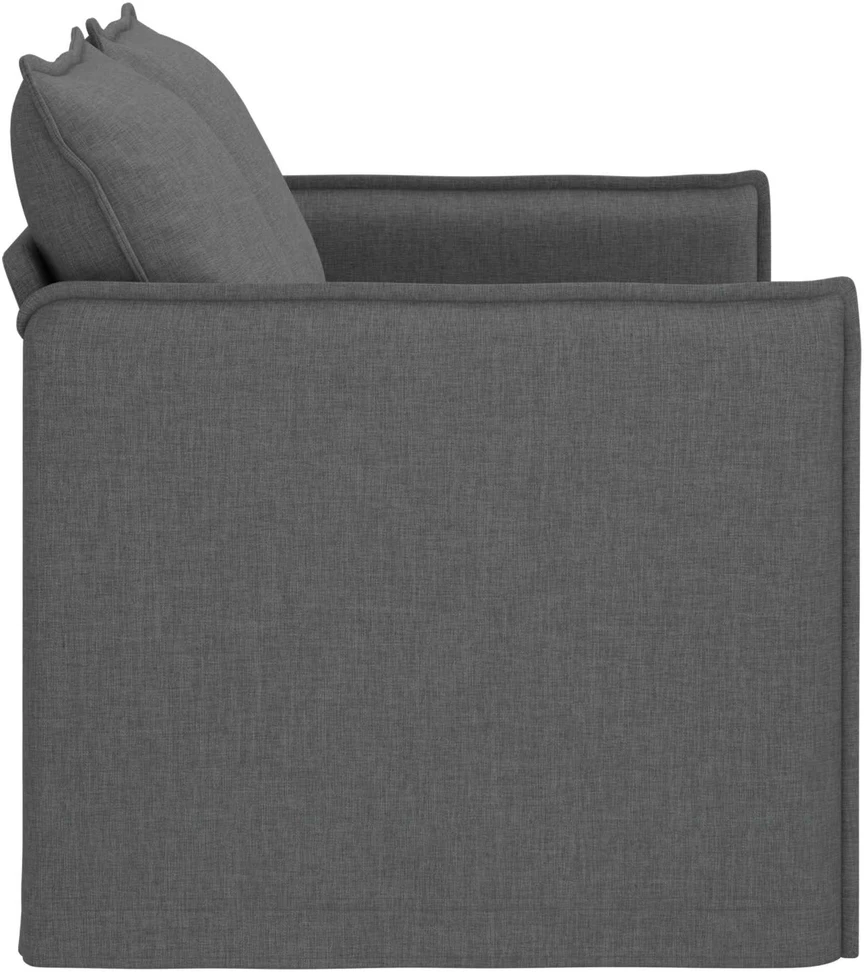 Sofa Tamsiai pilka 195 x 82 x 85 cm Metalas