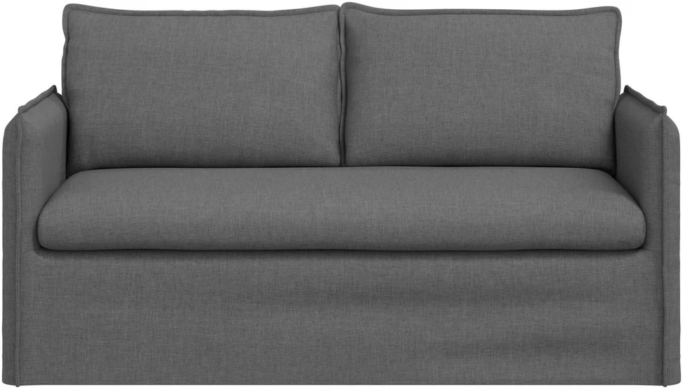 Sofa Tamsiai pilka 195 x 82 x 85 cm Metalas