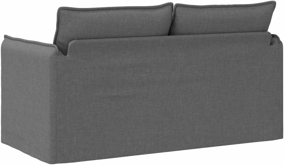 Sofa Tamsiai pilka 195 x 82 x 85 cm Metalas