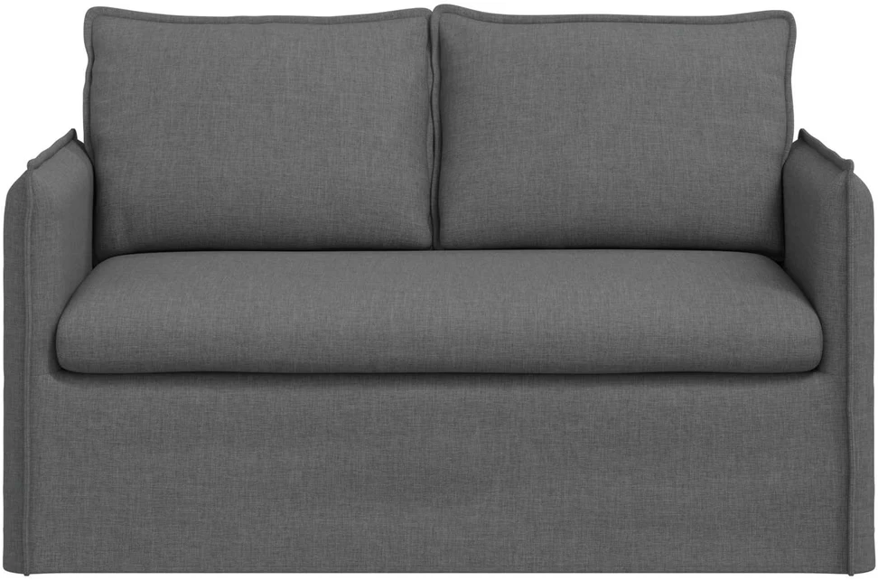 Sofa Tamsiai pilka 195 x 82 x 85 cm Metalas