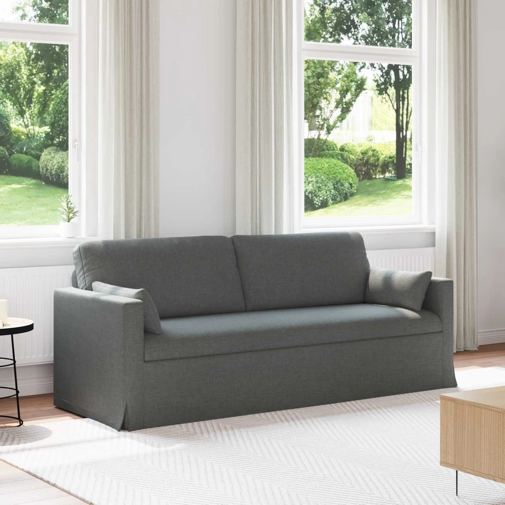 Sofa Tamsiai pilka 198 x 78 x 80 cm Metalas