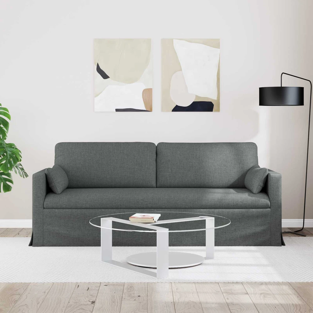 Sofa Tamsiai pilka 198 x 78 x 80 cm Metalas