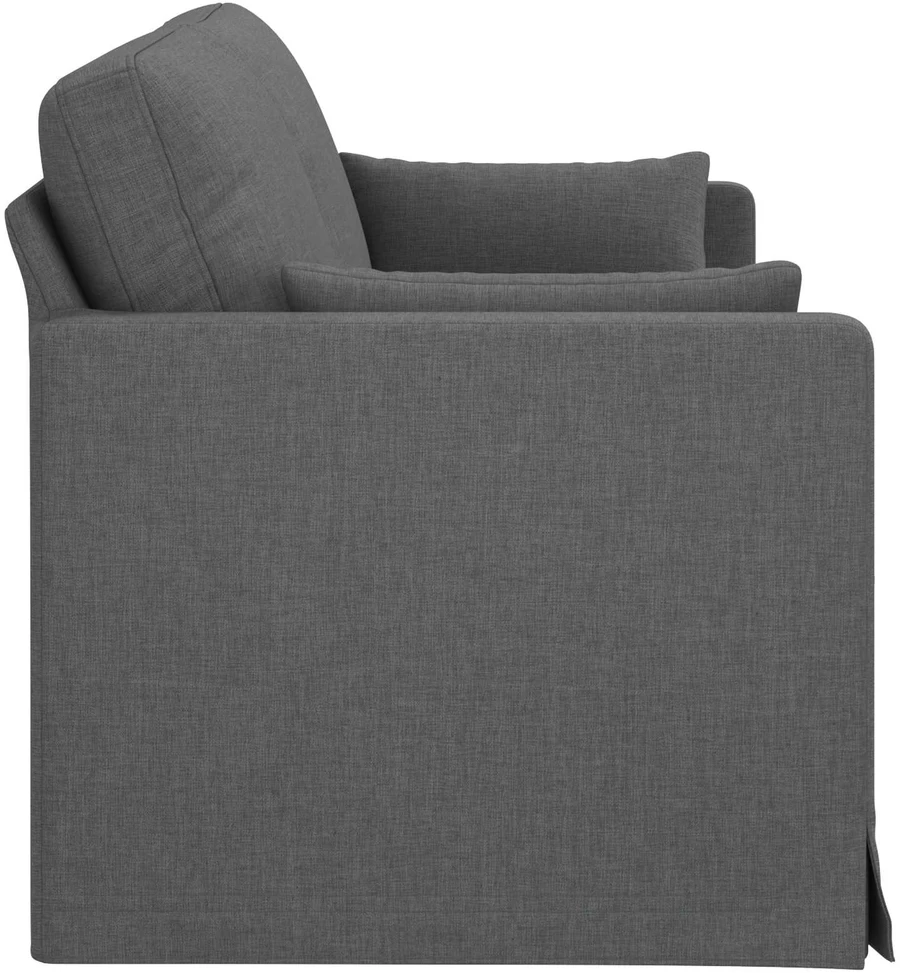 Sofa Tamsiai pilka 198 x 78 x 80 cm Metalas
