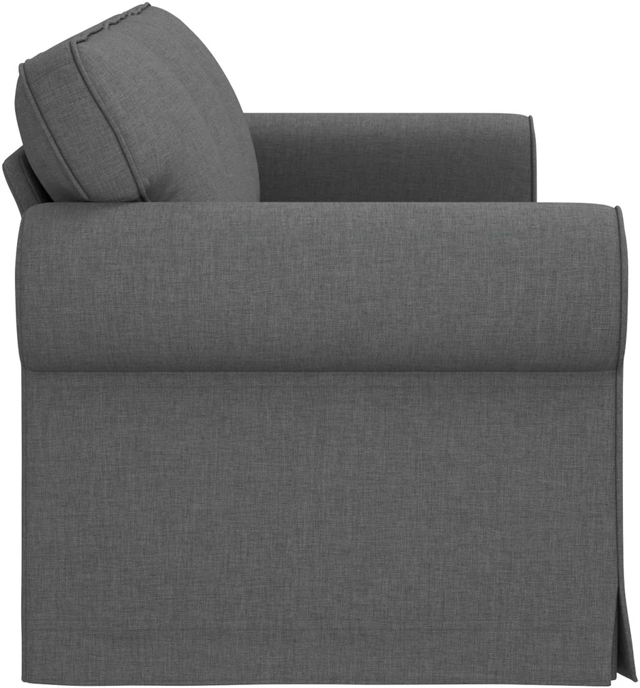 Sofa Tamsiai pilka 215 x 82 x 80 cm Metalas