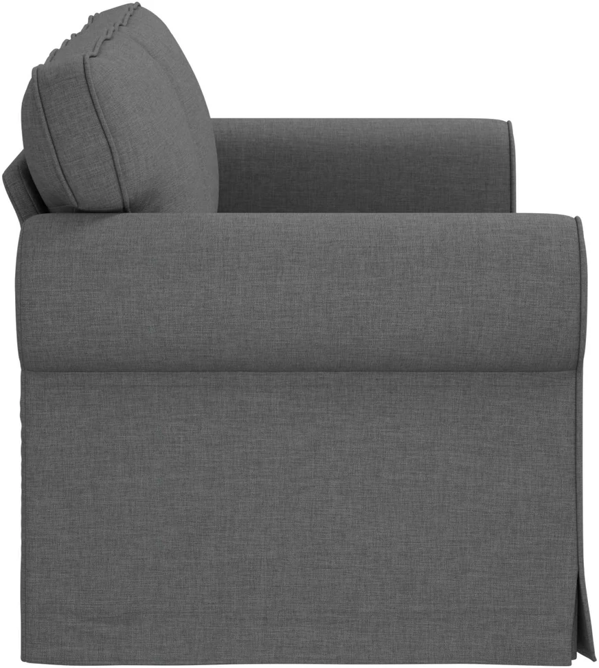 Sofa Tamsiai pilka 215 x 82 x 80 cm Metalas