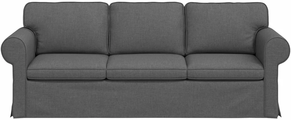 Sofa Tamsiai pilka 215 x 82 x 80 cm Metalas