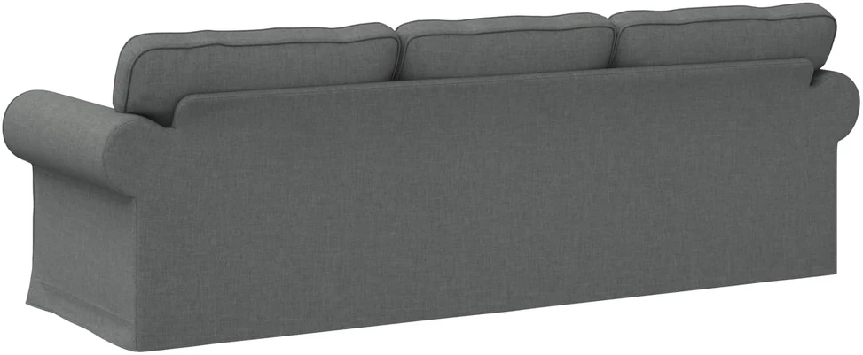Sofa Tamsiai pilka 215 x 82 x 80 cm Metalas