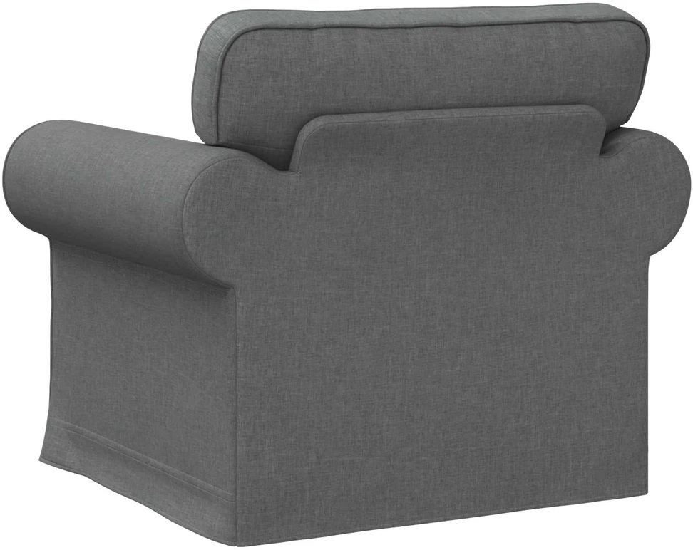 Fotelis Sofa Tamsiai pilka 215 x 82 x 80 cm Metalas