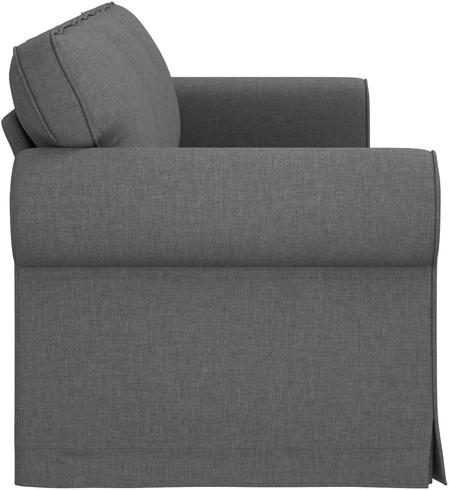 Sofa Tamsiai pilka 215 x 82 x 80 cm Metalas