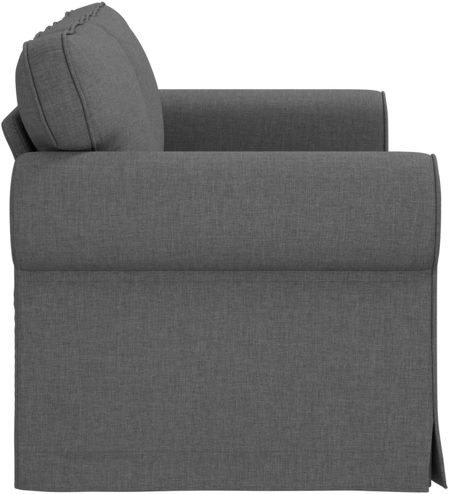 Sofa Tamsiai pilka 215 x 82 x 80 cm Metalas