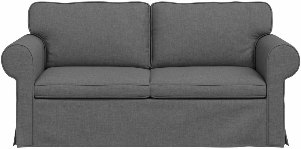 Sofa Tamsiai pilka 215 x 82 x 80 cm Metalas